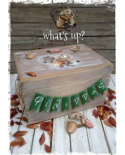 Ξύλινο Κουτί Βάπτισης...