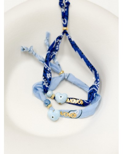HEART BANDANA BRACELET