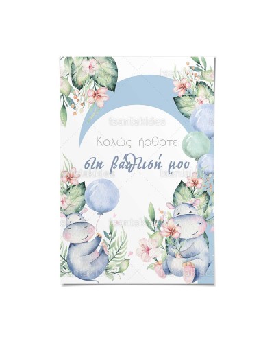 TS755 Καρτολίνο Βάπτισης -...